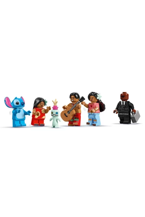 Nessiworld  43268 Lego Disney Lilo ve Stiç Plaj Evi 834 parça +9 yaş