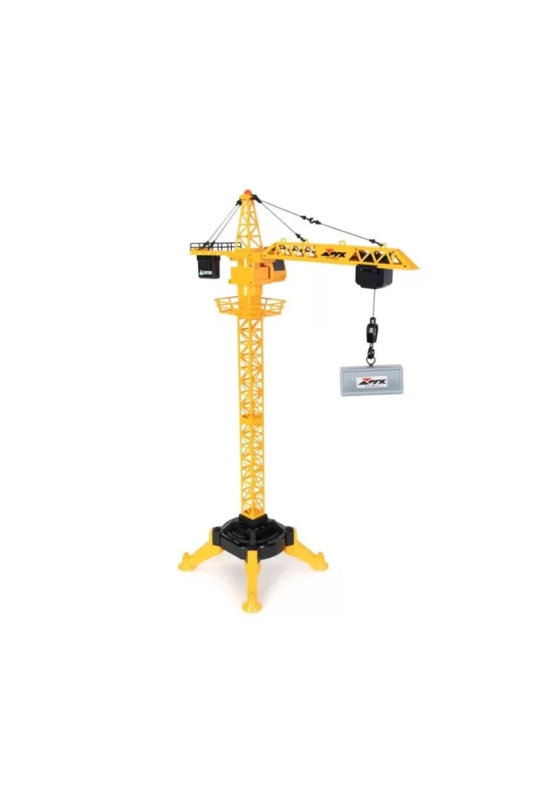 Nessiworld  4495 Kumandalı Sesli ve Işıklı İnşaat Vinç  -Sunman