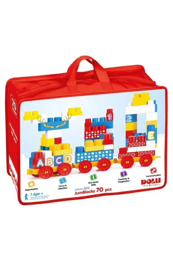 Nessiworld 5028 OYUNCAK ÇANTALI MEGA BLOK 70 LI