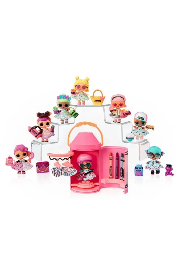 Nessiworld  505273 L.O.L. Tots Crayola Bebeği