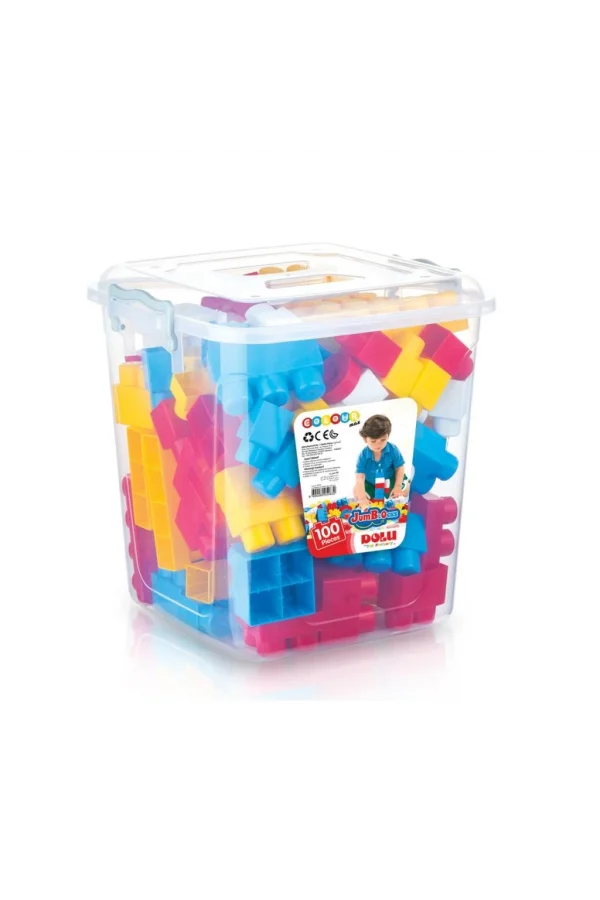 Nessiworld 5063 SANDIKTA MEGA BLOK 100 PARCA