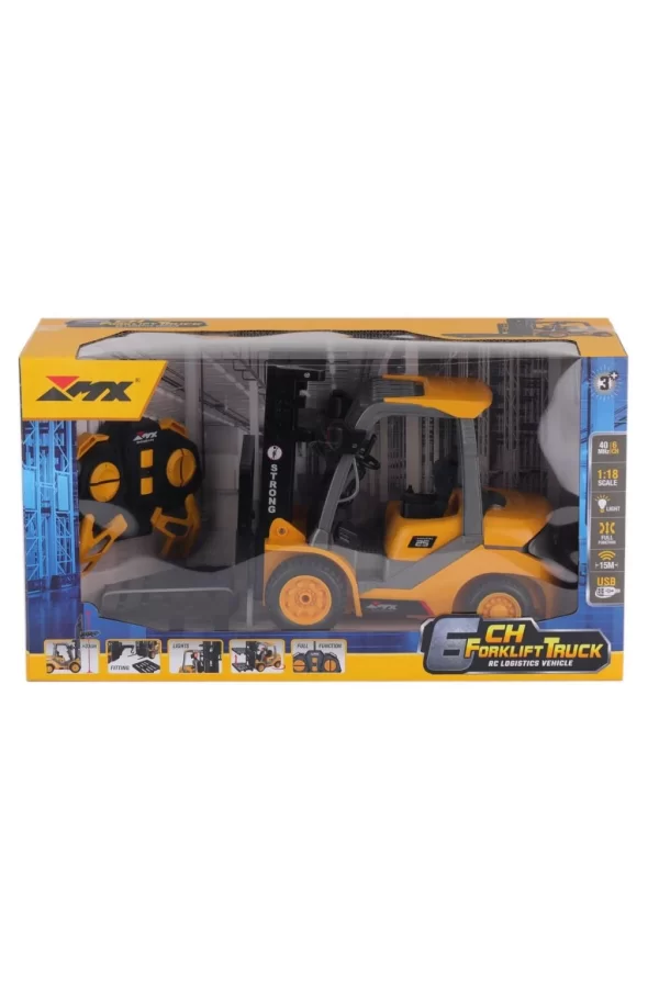 Nessiworld 5088 SUN-1:24 IŞIKLI USB ŞARJZLI UZAKTAN KUMANDALI BULDOZER