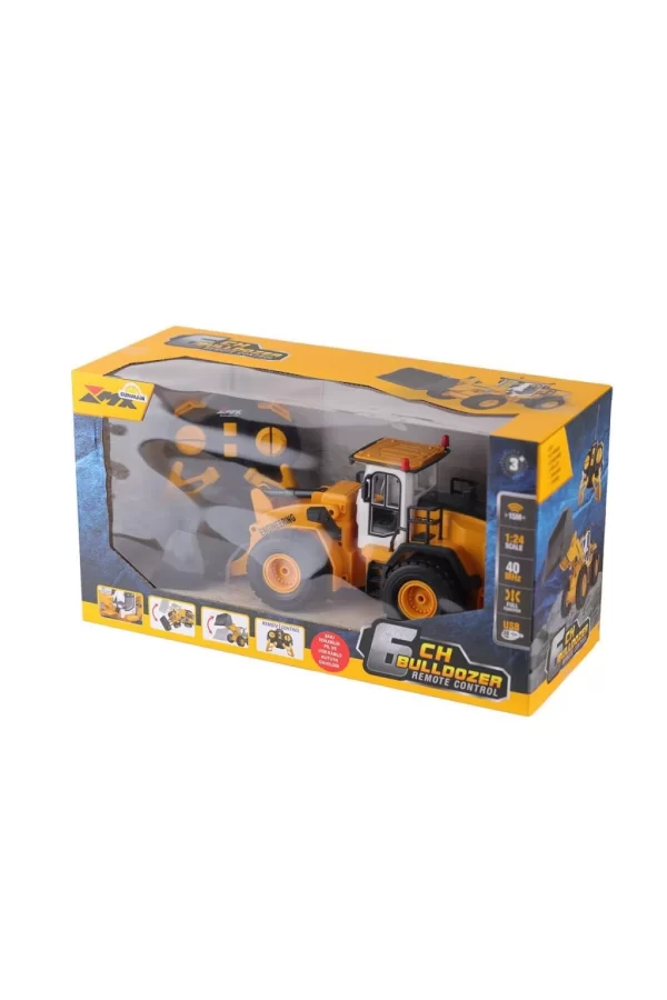 Nessiworld 5088 SUN-1:24 IŞIKLI USB ŞARJZLI UZAKTAN KUMANDALI BULDOZER