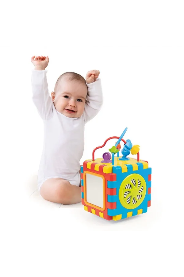 Nessiworld 5092 2 IN 1 EĞİTİCİ KÜP VE PUZZLE