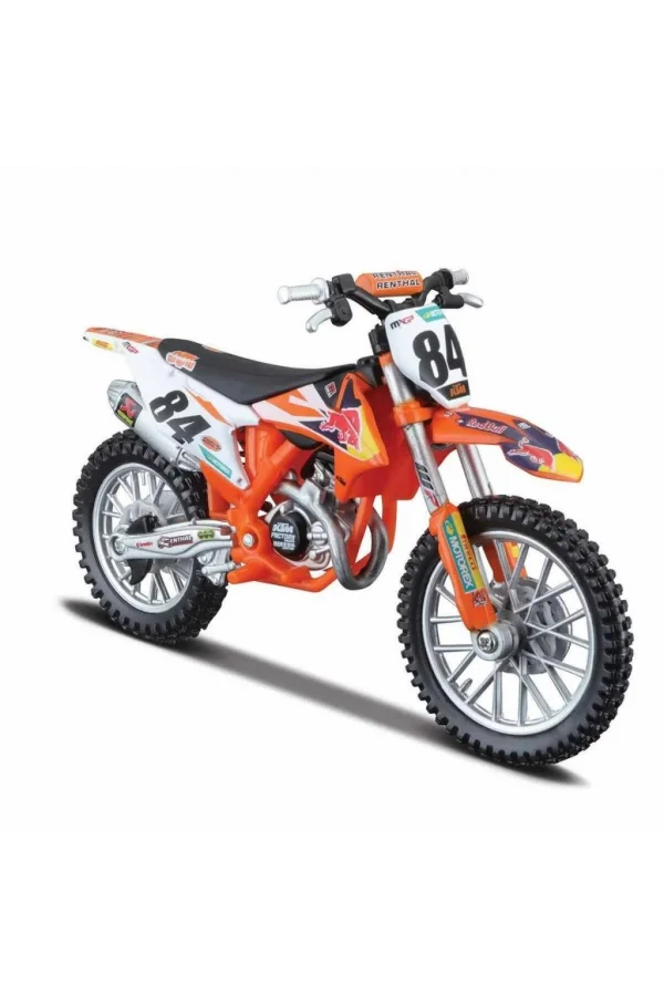 Nessiworld 51070 SUN-BUR-1:18 Motor Red Bull KTM 450 2 Asorti - Sunman