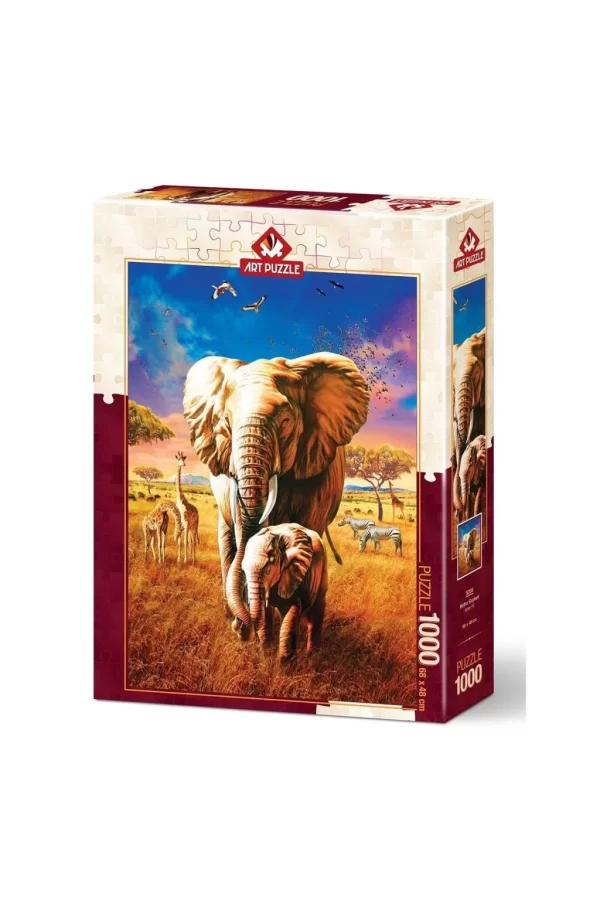 Nessiworld 5204 Art Puzzle, Anne Fil 1000 Parça Puzzle