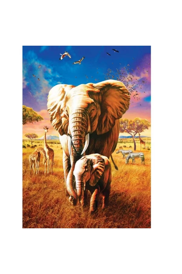 Nessiworld 5204 Art Puzzle, Anne Fil 1000 Parça Puzzle