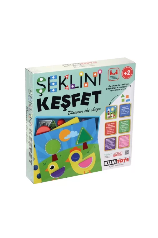 Nessiworld 5306 KumToys, Şeklini Keşfet / +2 yaş