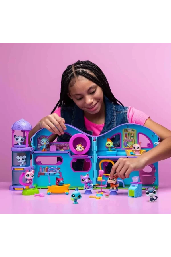 Nessiworld 5967 SUN-Littlest Pet Shop Minişler Delüks Oyun Seti