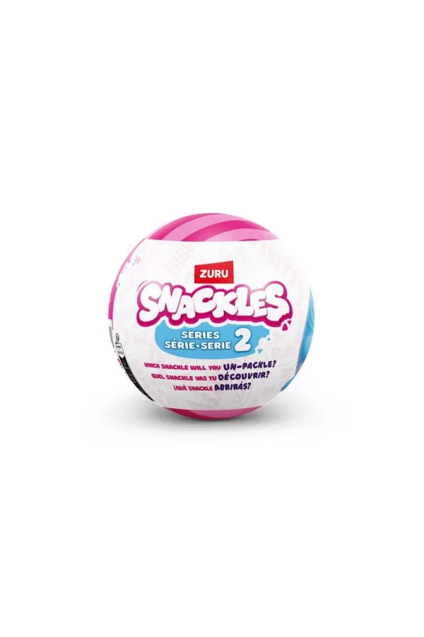 Nessiworld  5UA02000 Snackles Aburcubur Surpriz Peluş 12 cm