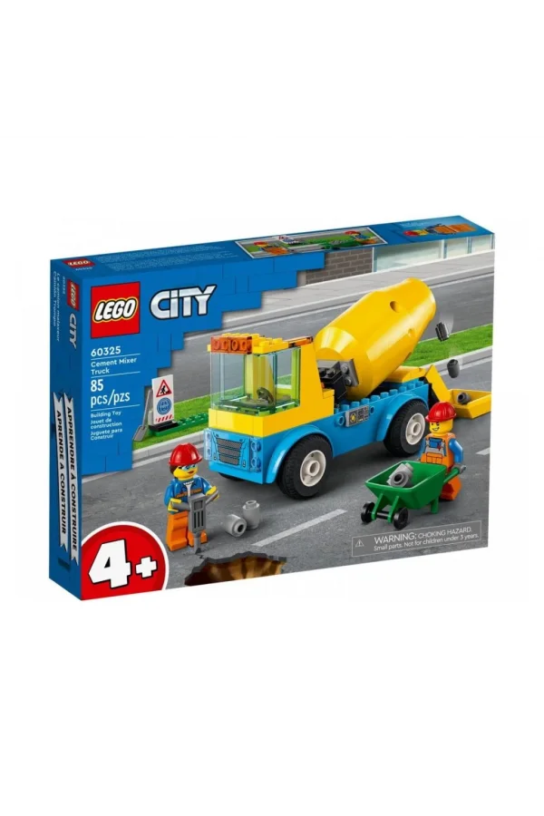 Nessiworld 60325 Lego City - Beton Mikseri 85 parça +4 yaş