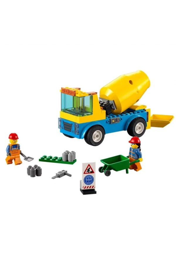 Nessiworld 60325 Lego City - Beton Mikseri 85 parça +4 yaş
