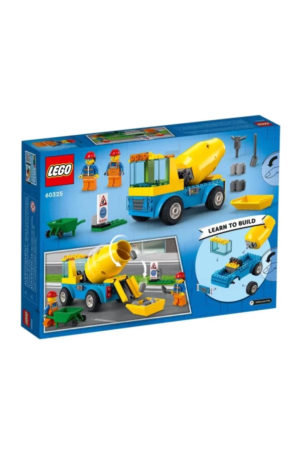 Nessiworld 60325 Lego City - Beton Mikseri 85 parça +4 yaş