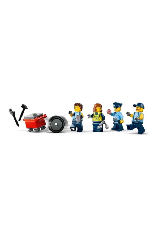 Nessiworld 60457 Lego City Özel Polis Arabası Garajı 489 parça +6 yaş