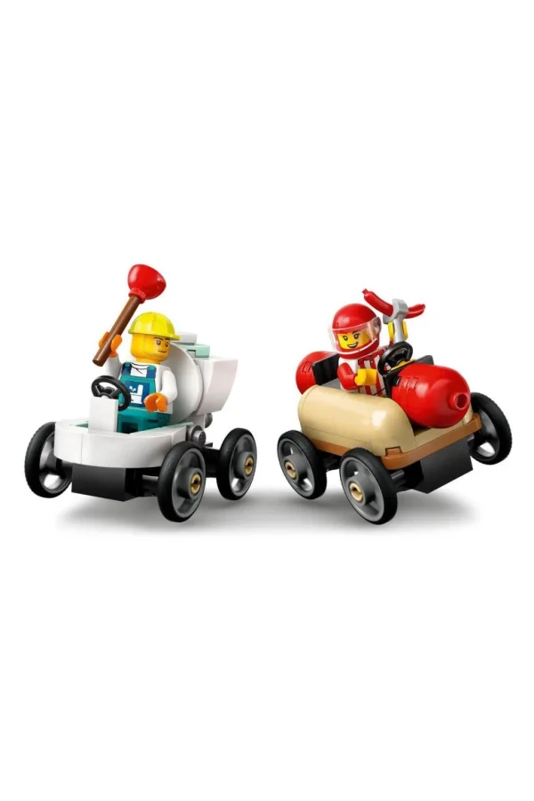 Nessiworld  60460 Lego City Senin Kuralların: Yarış Arabası Rampa Parçası 436 parça +6 yaş