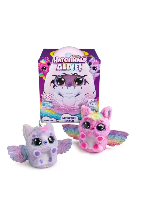 Nessiworld  6069132 Hatchimals Alive Secret Hatch Pufficorn