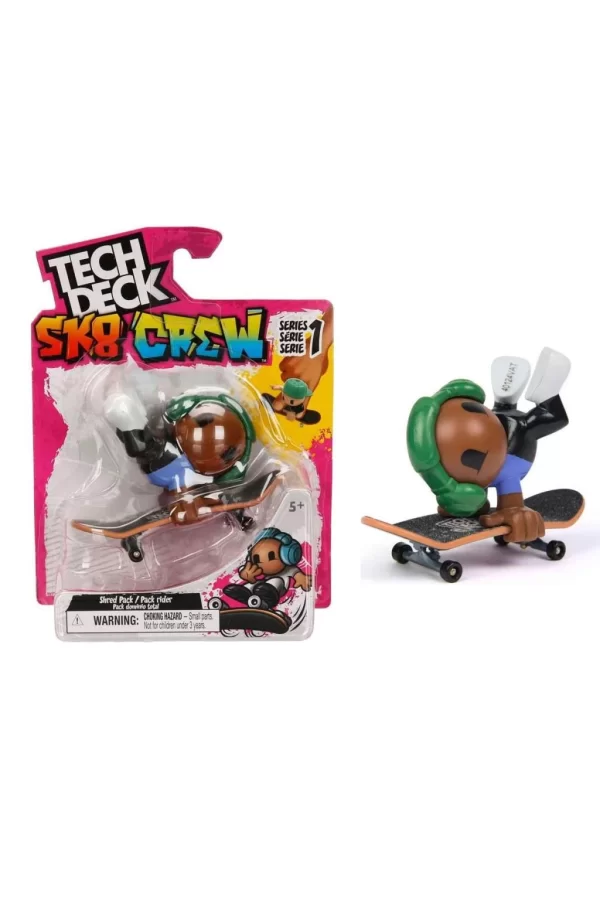 Nessiworld  6071054 Tech Deck SK8 Crew Tekli Paket