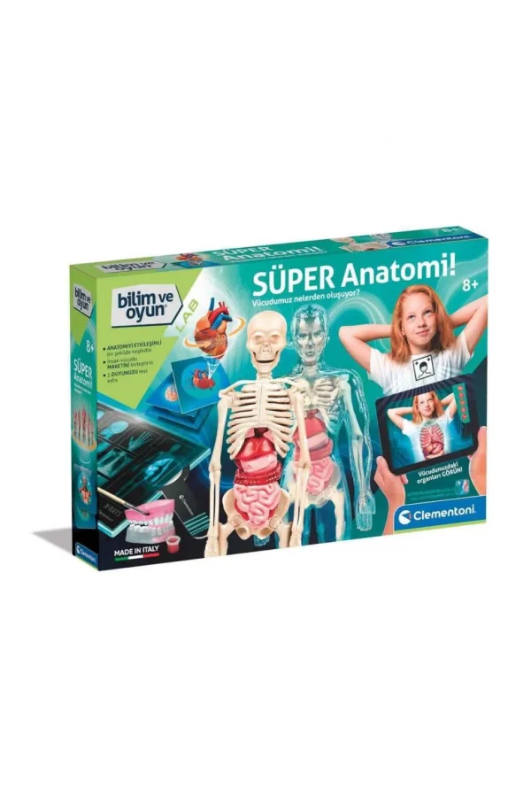 Nessiworld 64474 Bilim ve Oyun - Süper Anatomi +8 yaş