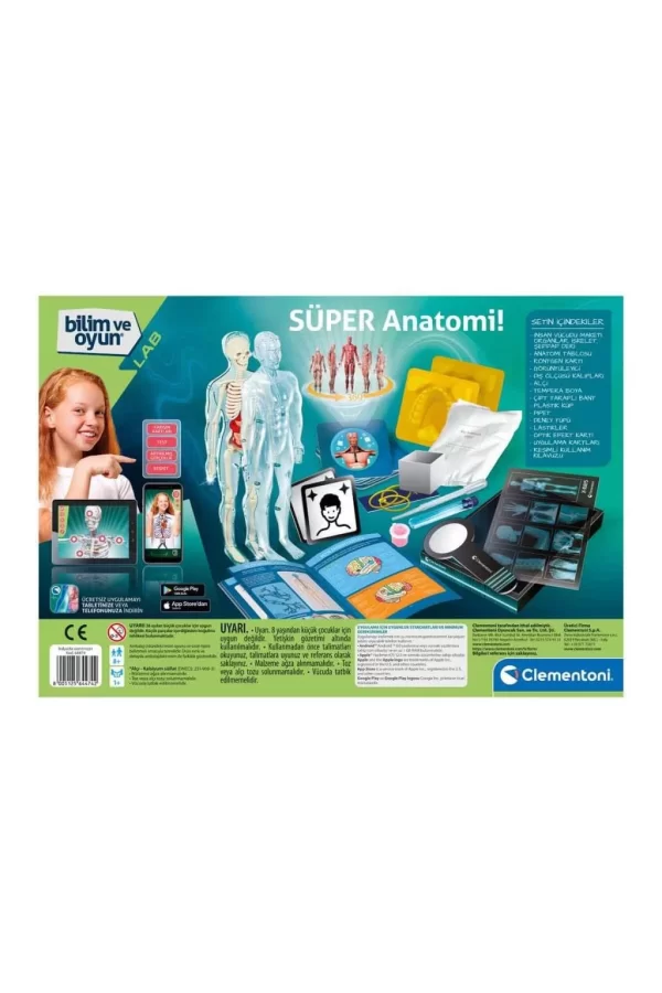 Nessiworld 64474 Bilim ve Oyun - Süper Anatomi +8 yaş