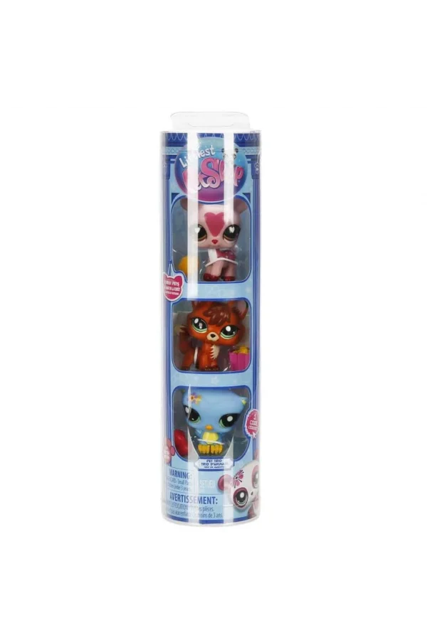 Nessiworld 6469 SUN-Littlest Pet Shop Minişler 3’lü Figür Setİ
