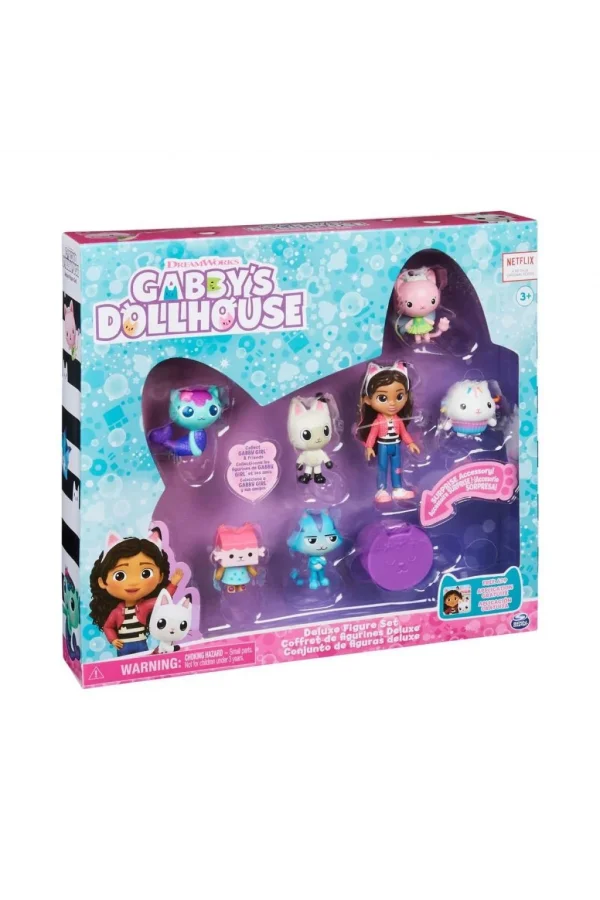 Nessiworld  64840 Gabbys Dollhouse Delüks 7li Figür Seti