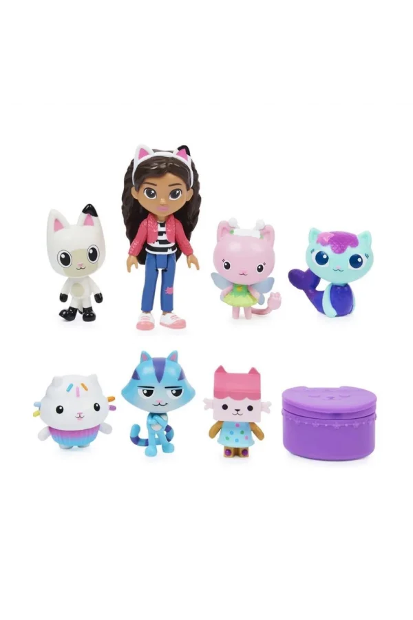 Nessiworld  64840 Gabbys Dollhouse Delüks 7li Figür Seti