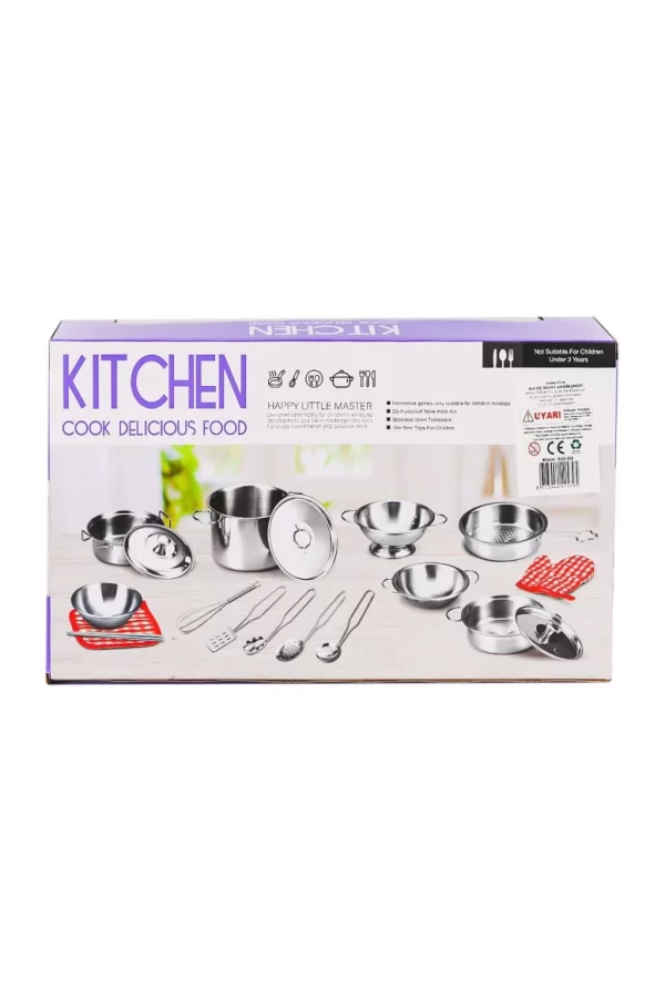 Nessiworld  666-B8 Metal Çay Seti -Toysan Oyuncak