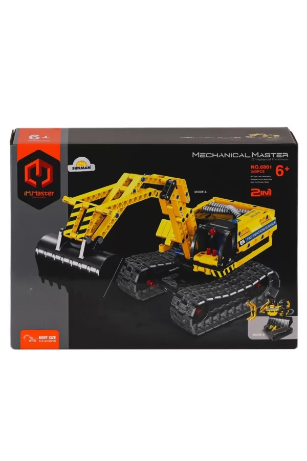 Nessiworld  6801 IMM Mekanik Master Blokları Kepçe 2IN1 342 Parça