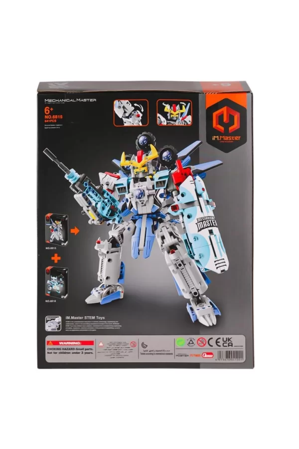 Nessiworld  6815 IMM Mekanik Master Blokları Robot Asker 641 Parça