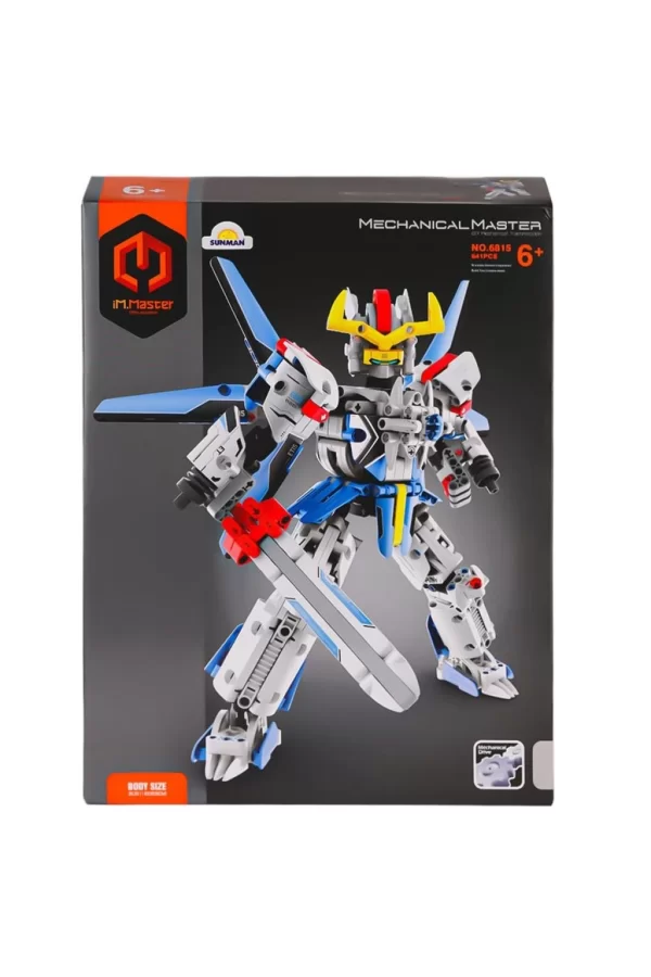 Nessiworld  6815 IMM Mekanik Master Blokları Robot Asker 641 Parça