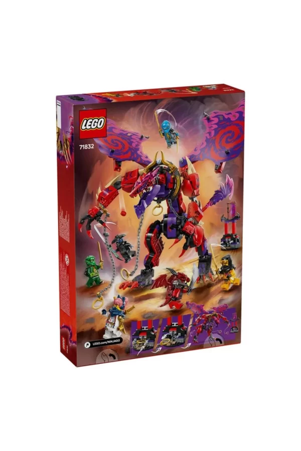 Nessiworld  71832 Lego Ninjago Thunderfang Kaos Ejderhası 668 parça +8 yaş