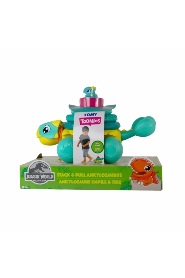 Nessiworld 73410 Tomy Toomies Jurassic World Diz ve Çek Anki +12 ay