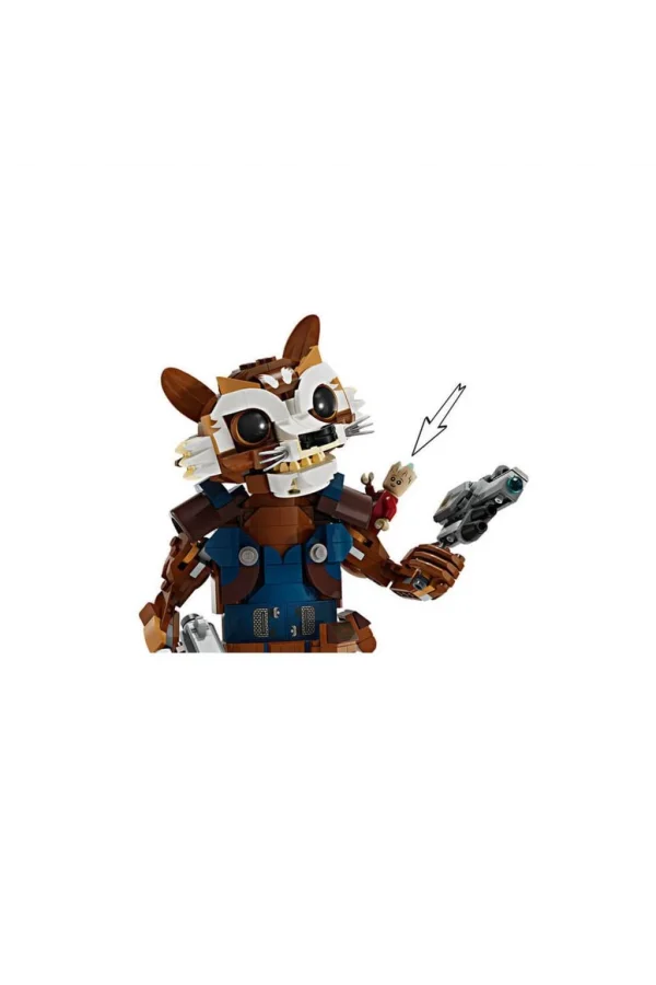 Nessiworld  76282 ﻿LEGO® Marvel Rocket ve Bebek Groot 566 parça +10 yaş