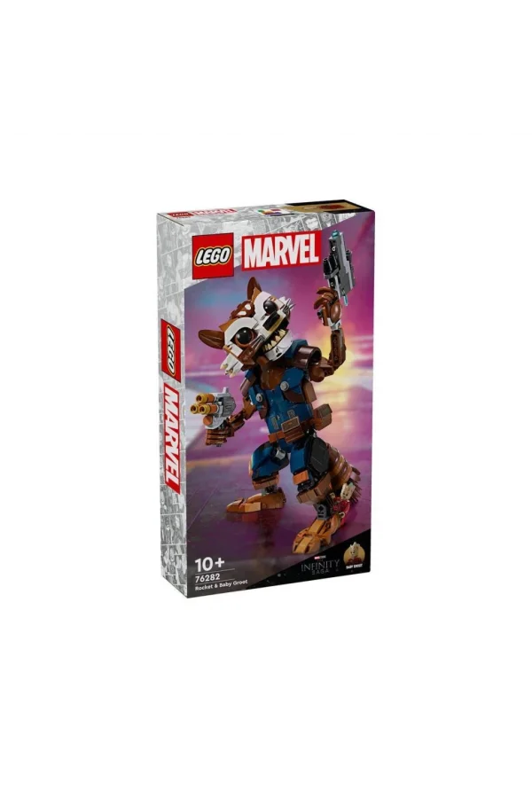 Nessiworld  76282 ﻿LEGO® Marvel Rocket ve Bebek Groot 566 parça +10 yaş
