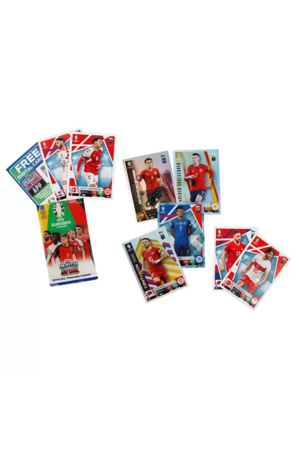 Nessiworld  7868 UEFA Euro 2024 Almanya Match Attax Trading Kart