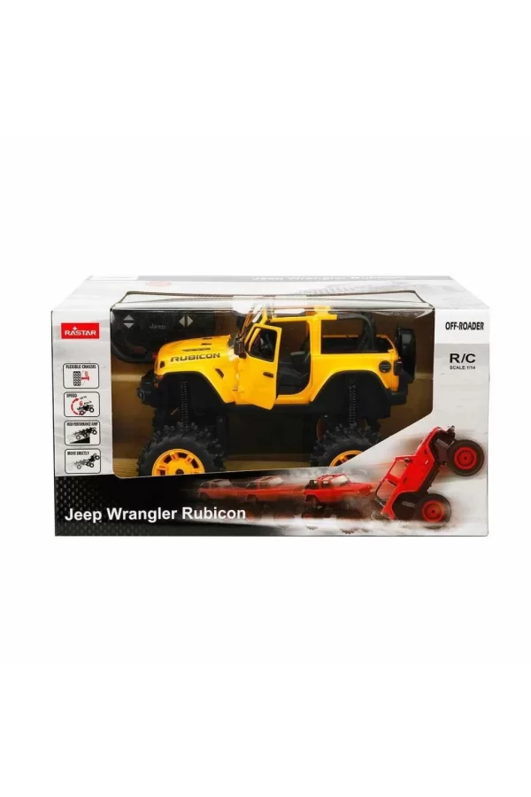 Nessiworld 79410 SUN-RAS-R C 1 14 Ful Fonksiyon Jeep Wrangler Rubicon Big Ehell Off - Sunman