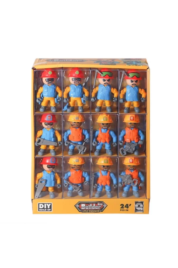 Nessiworld  8910-D61 Şehrin İnşaat Gücü Adamlar -Birliktoys