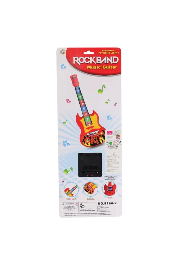 Nessiworld  919A-2919B-2 Pilli Müzikli Gitar- Canem