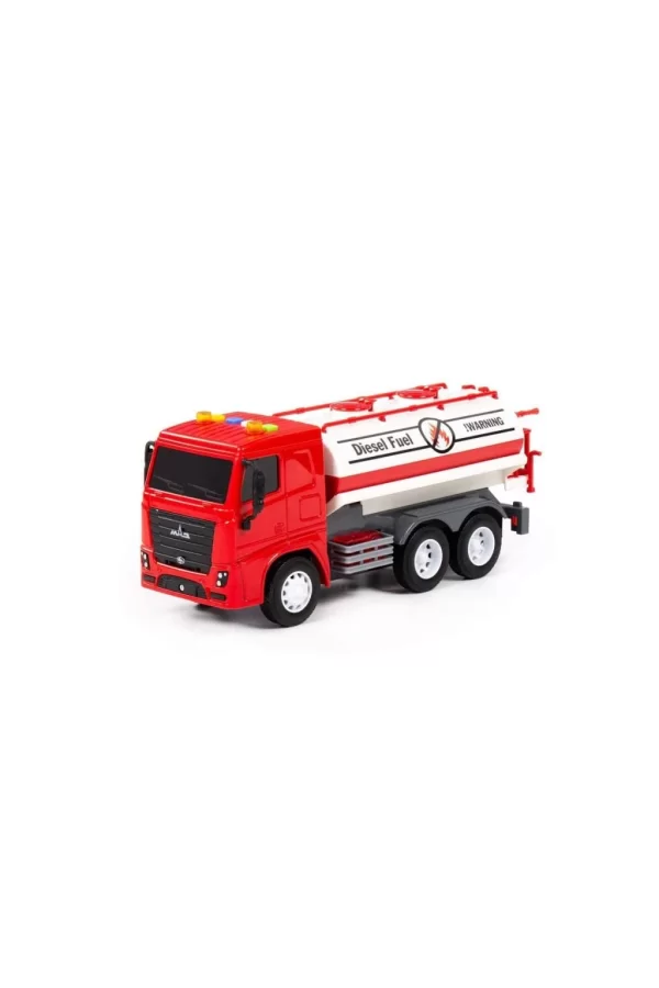 Nessiworld 96296 CITY Sürtmeli V2 Tanker Işıklı ve Sesli Kırmızı Kabin Kutuda - Polesie