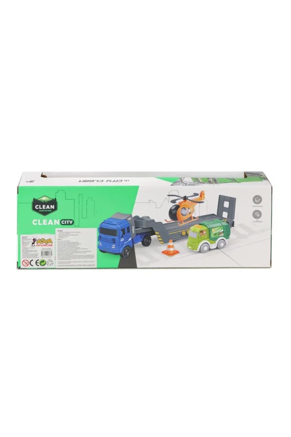 Nessiworld  A8341-2632-22629A-6 Sesli Taşıyıcı Tır -Asya Oyuncak