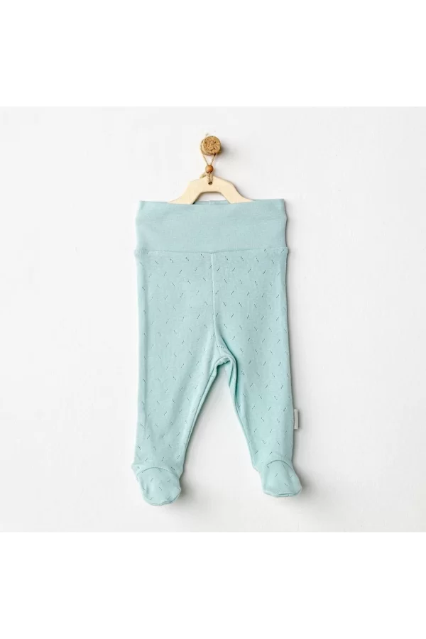 Nessiworld    AC24706 Jacquard Patikli Bebek Pantolon Green