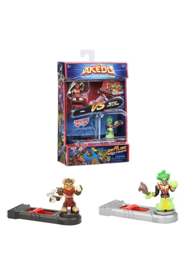 Nessiworld AKE01000 Akedo 2li Figür Paket - 14216