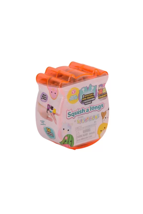 Nessiworld AL0001 Squish a longs 2 Figür + Yüzük Sürpriz Paket Seri 2