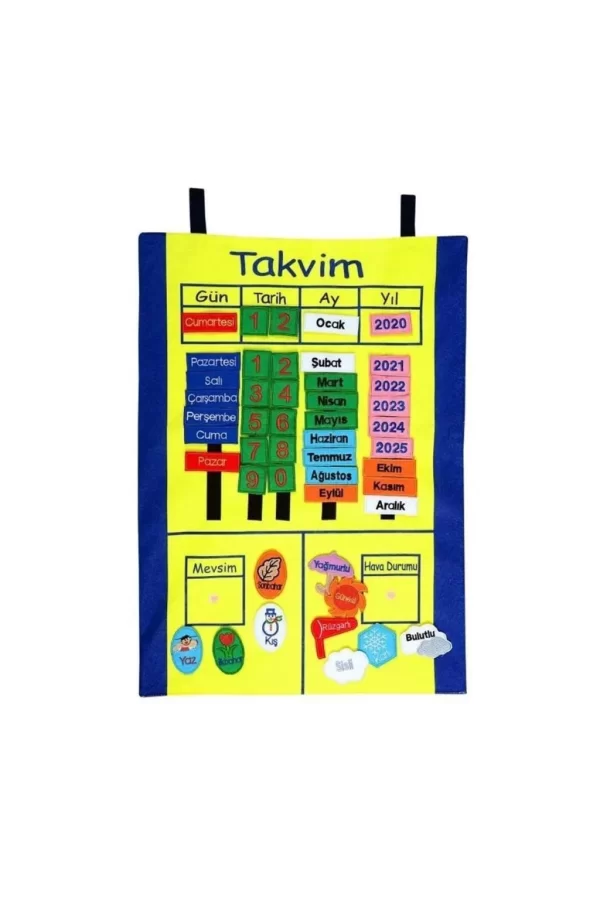 Nessiworld AND-5121 CIRTLI TAKVİM PANO