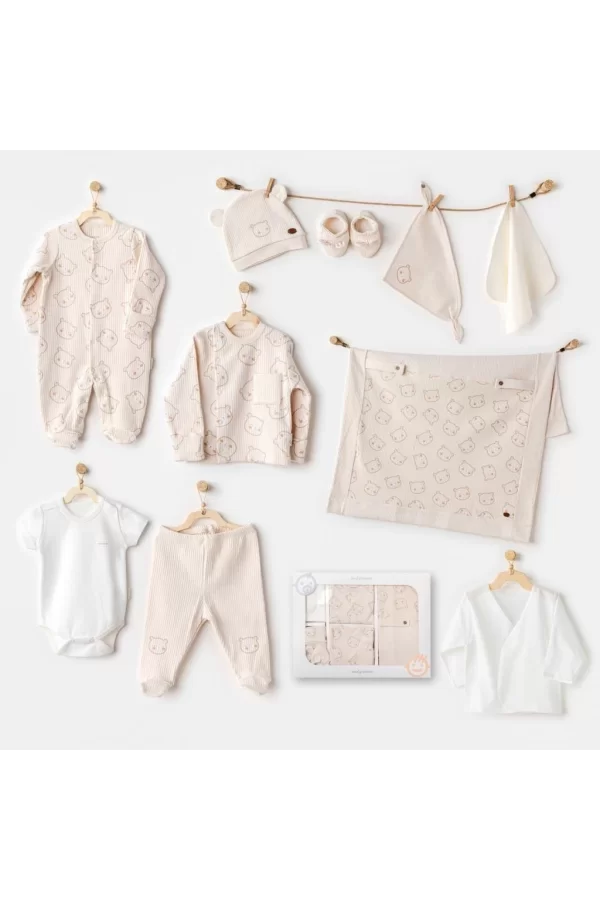 Nessiworld  Andywawa AC25181 Bear Time 10Lu Hastane Çıkışı Light Beige