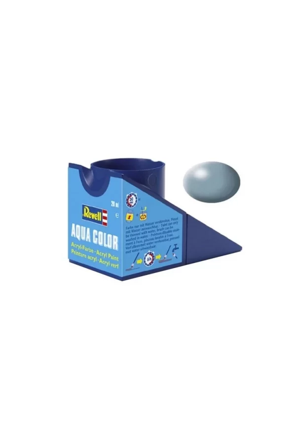 Nessiworld  Aqua Color Grey Silk Boya - 18 ml
