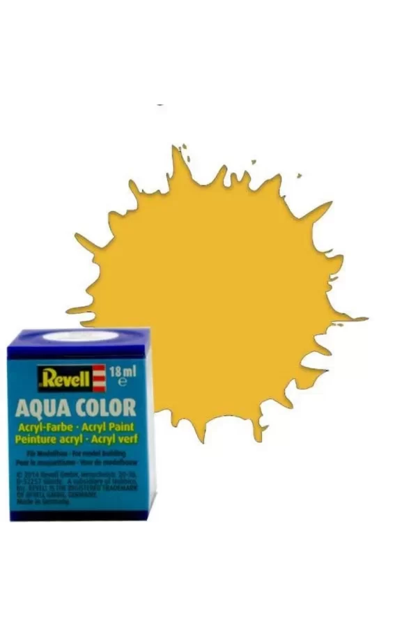 Nessiworld  Aqua Color Sandy Yellow - Mat Boya- 18 ml