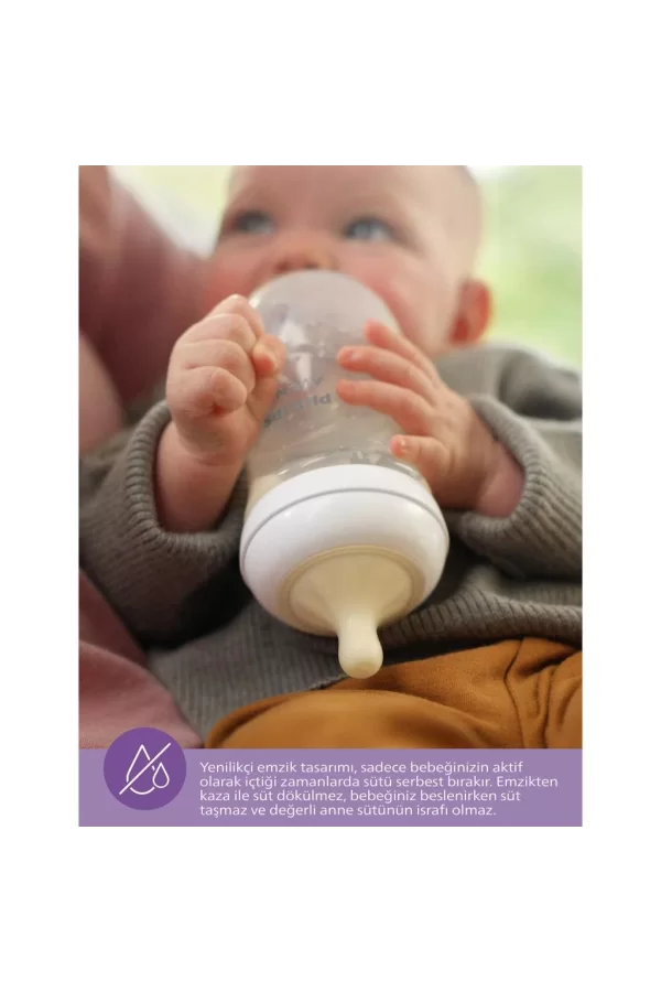 Nessiworld    Avent Doğal Tepkili Natural Response PP 2li Biberon Seti 125ml 0+ Ay