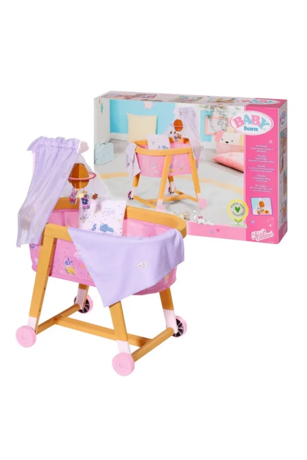 Nessiworld  Baby Born Good Night Bassinet