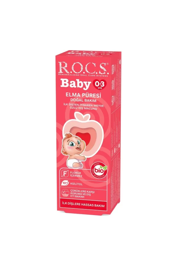 Nessiworld   .Baby Diş Macunu 35ml 0-3 Yaş Elma